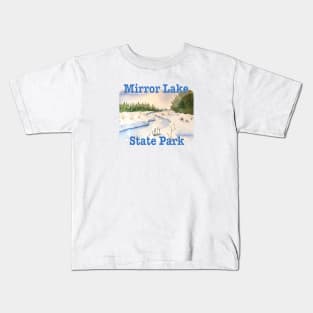 Mirror Lake State Park, Wisconsin Kids T-Shirt